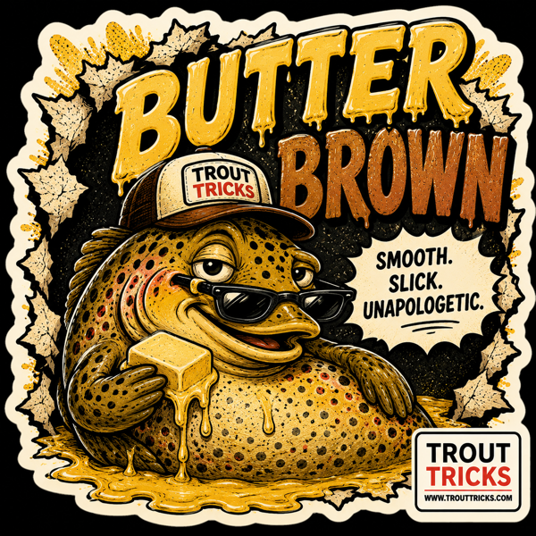 Butter Brown sticker